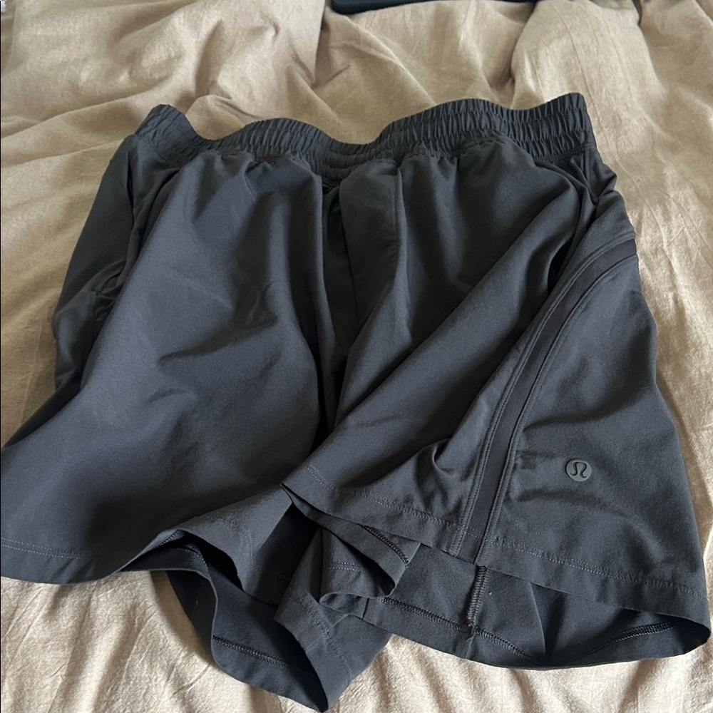 lululemon athletica Men's Dark Gray Athletic Shorts